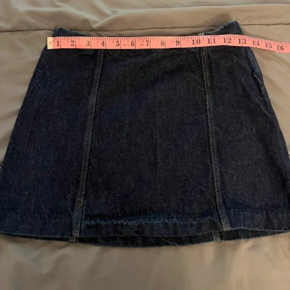 H&M Dresses & Skirts - H&M   Dark Washed Denim Mini Skirt